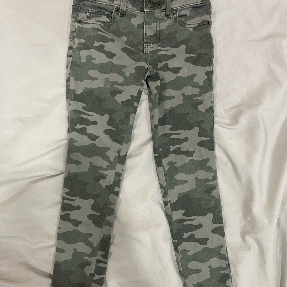 Cat & Jack Camo Girls Jeggings